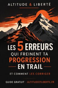 5 erreurs qui freinent ta progression en trail