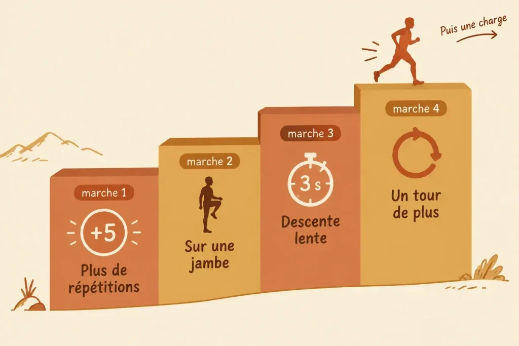 Comment progresser en renforcement musculaire sans matériel : les 4 leviers